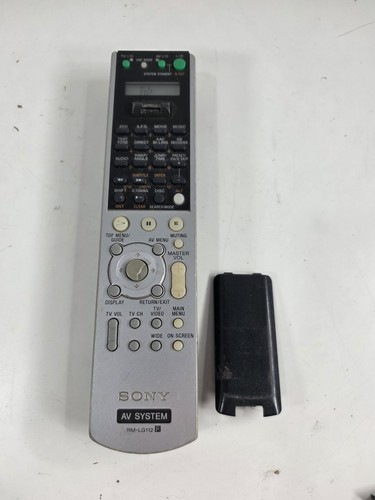 Sony lg112 system remote - system,