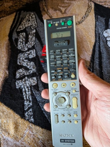 Sony lg112 system remote - system,